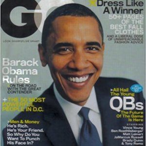 GQ magazine September 2007 Obama Mortensen Batemen